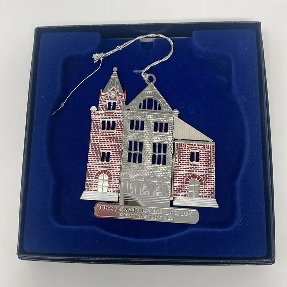 Bundle of 8 Carson City, Nevada yearly ornaments